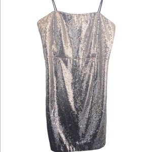 NWT Bardot Electra mini sequin dress